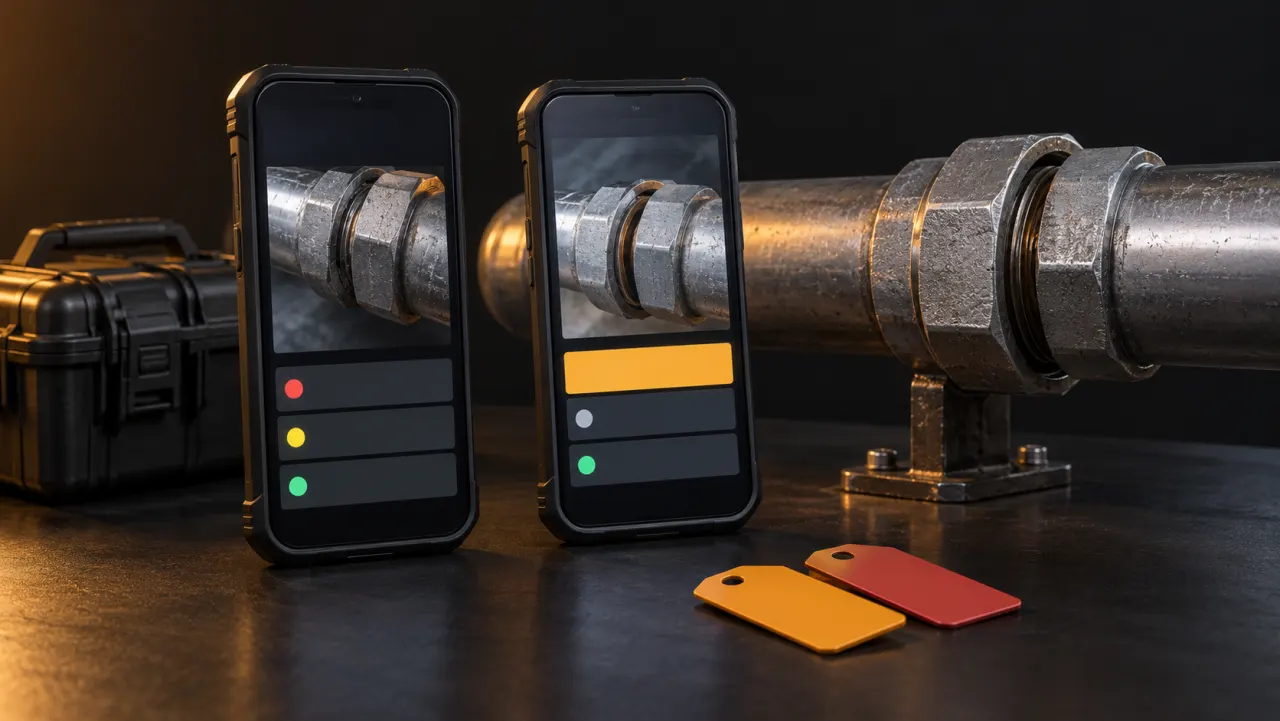 App für Montage-Mängelpunkte