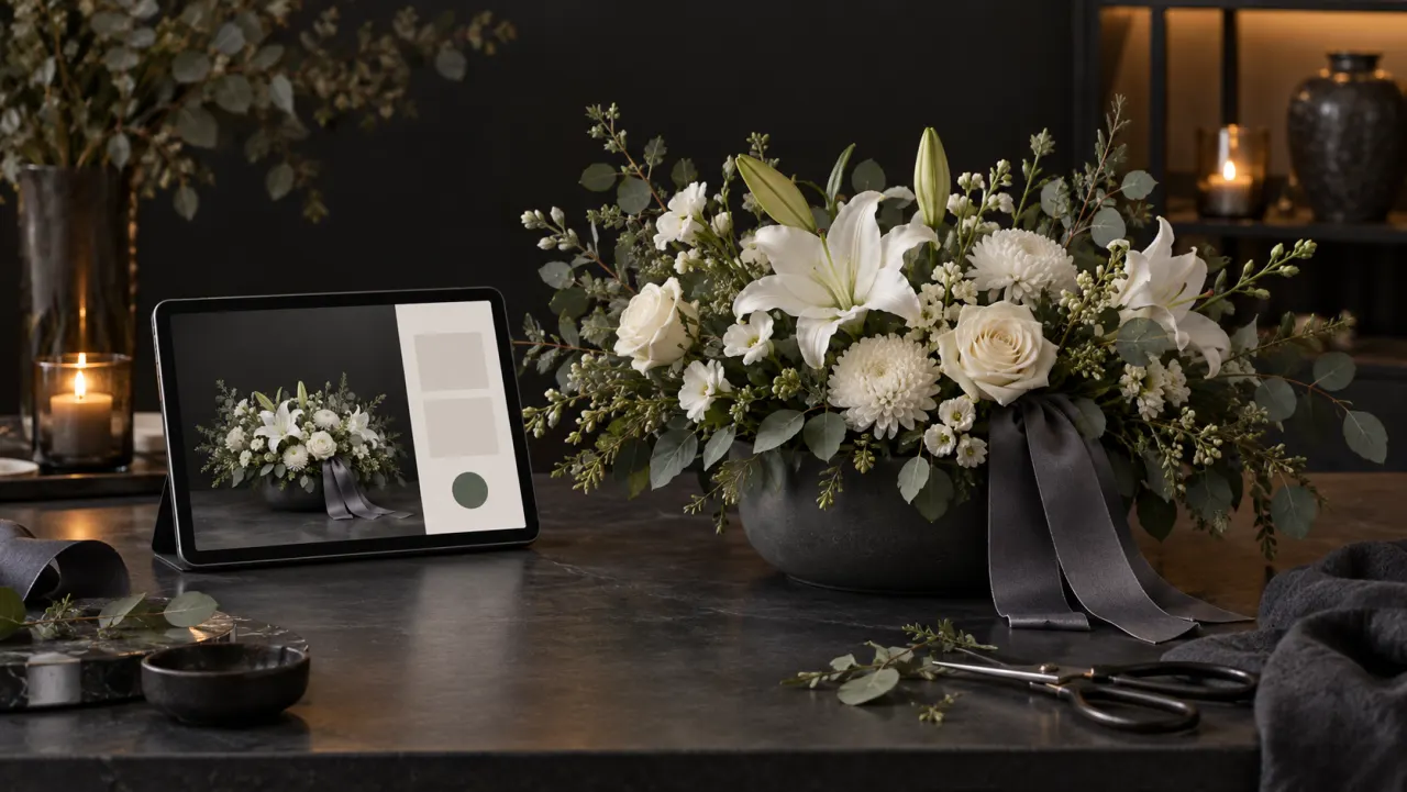 Order Approval for Funeral Floristry