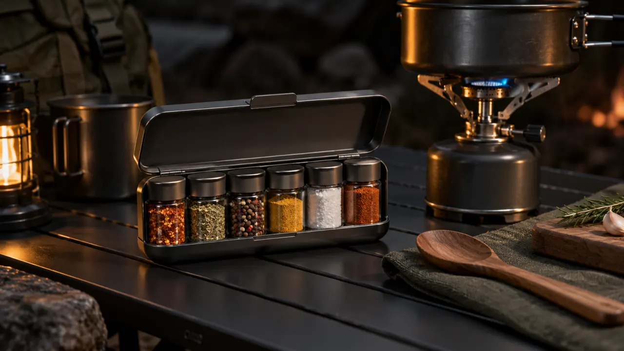 Refillable Camping Spice Sets