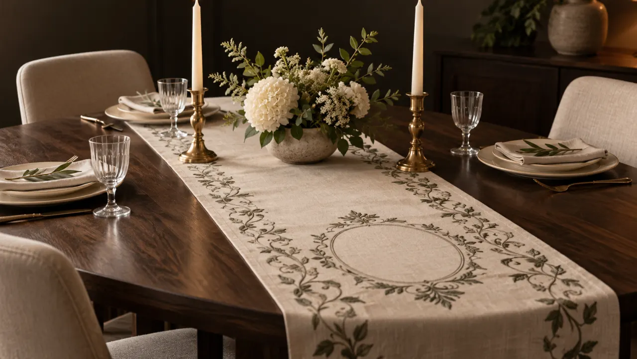 Chateaucore Runner with Family Monogram