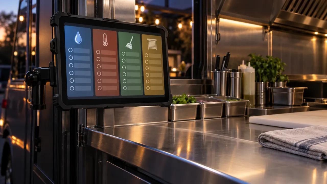 Digital Checklists for Food Trucks