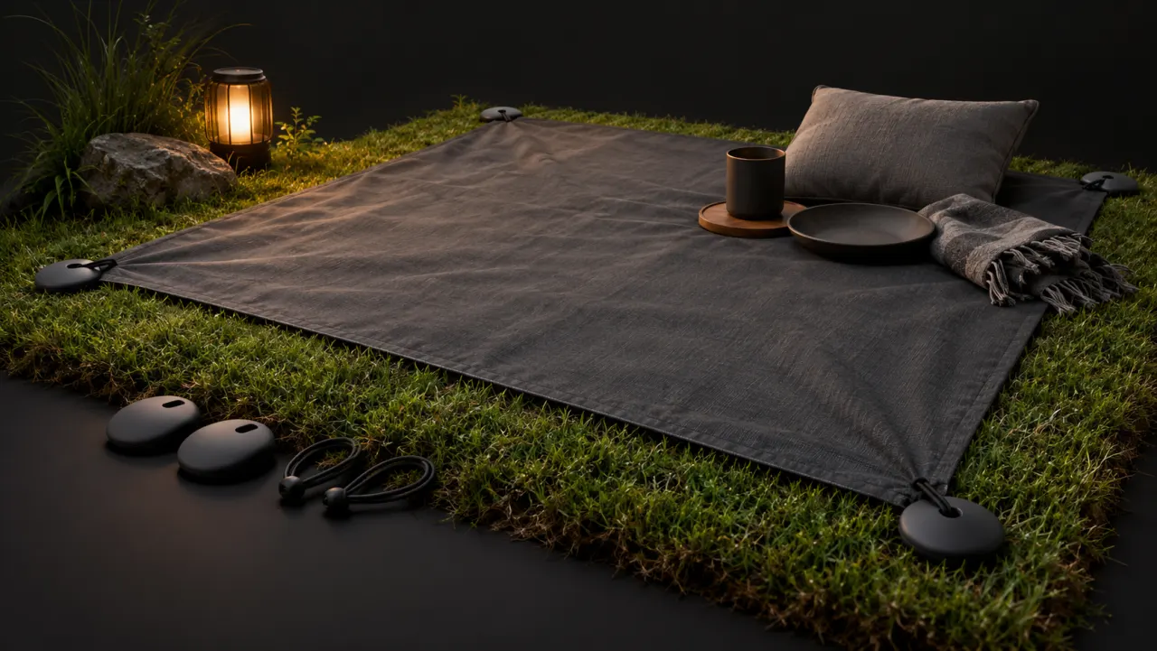 Picnic Blanket Ground Anchors
