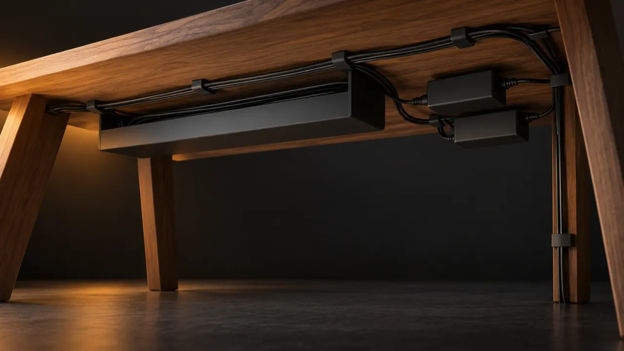 Cable Management for Home-Office Desks