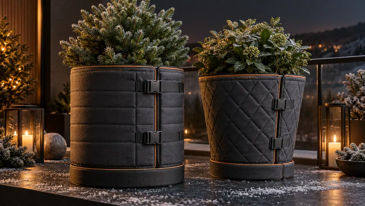 Cold-Weather Sleeves for Planters
