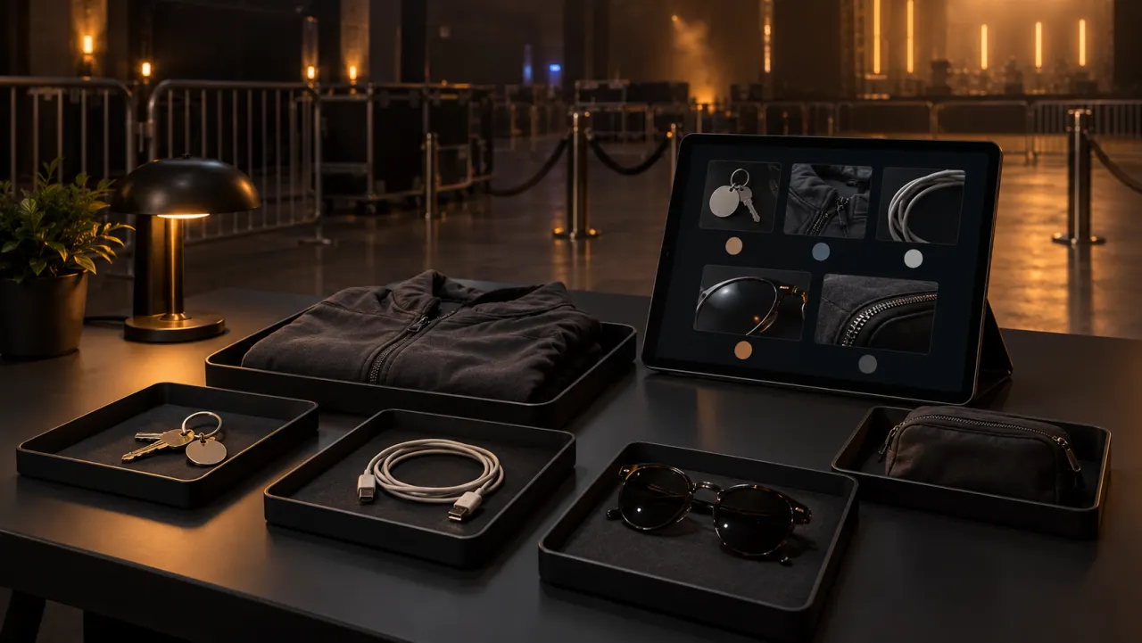 AI Lost and Found for Events