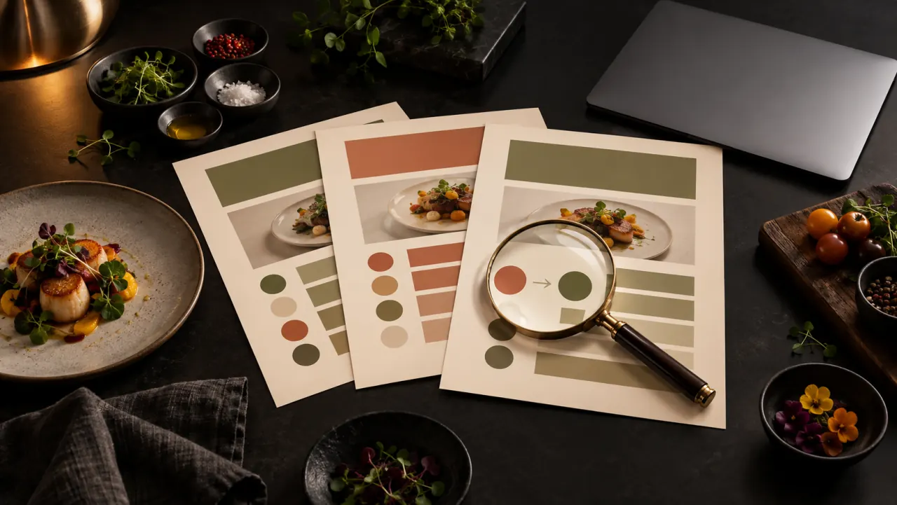 AI Menu Editing Service