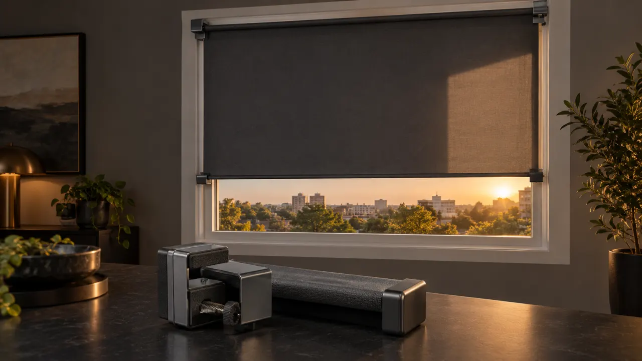 Clamp-On Sunshades for Rental Windows
