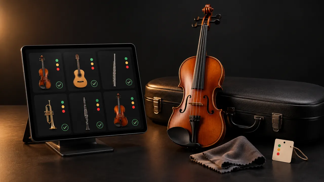 Leihgeräte-Katalog für Musikschulen