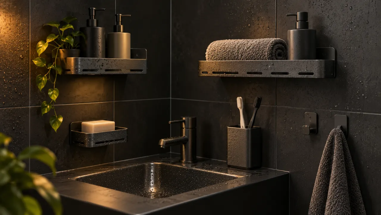 Ordnungssysteme für kleine Badezimmer