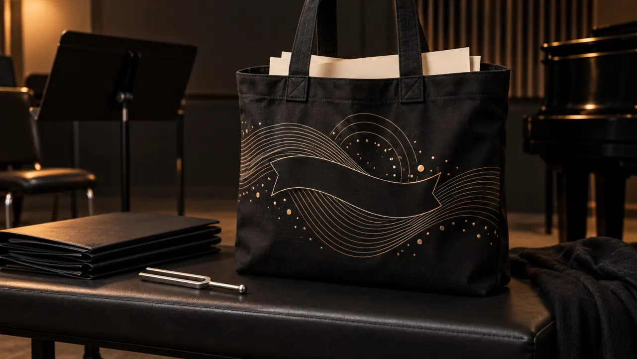 Personalized Choir Concert Tote