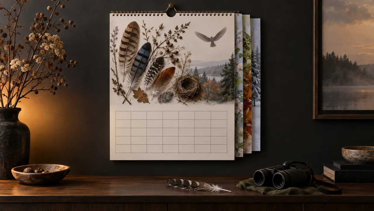POD Wall Calendars for Birdwatchers