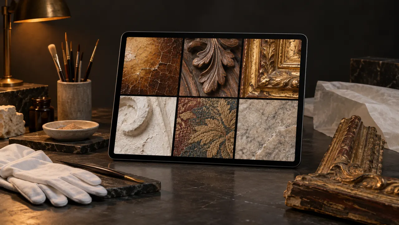 Portfolio Sites for Conservators