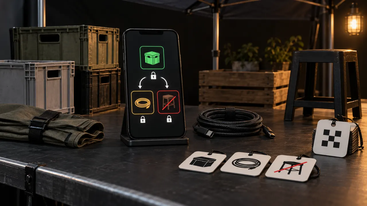 QR-Inventar-App für Marktstände