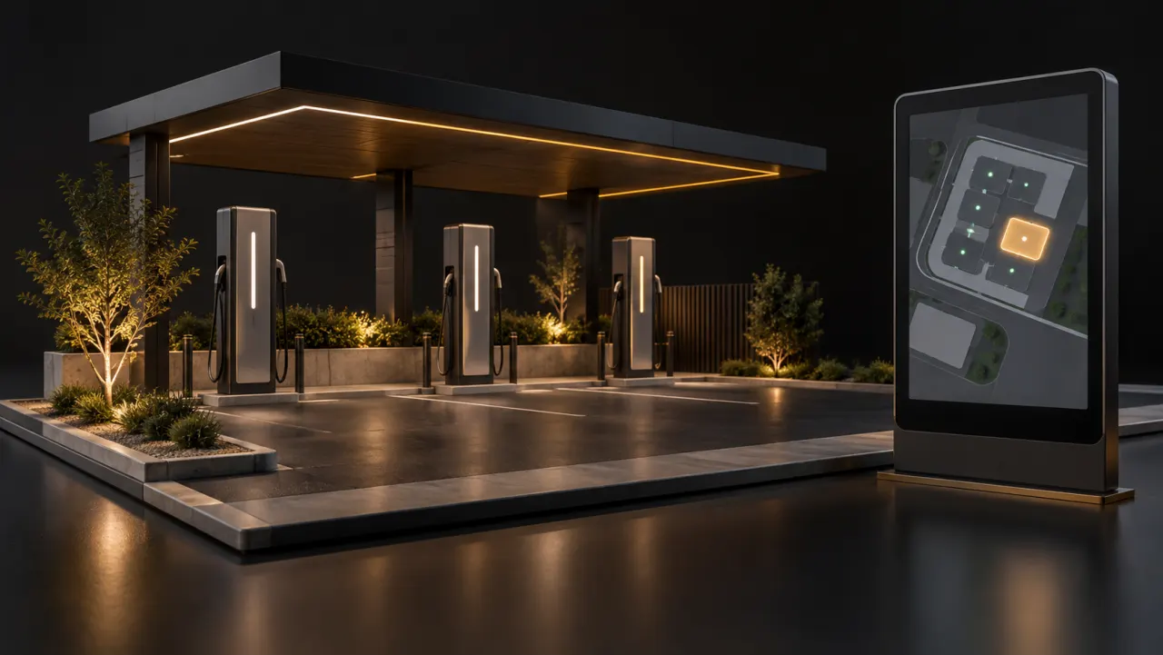 Location Pages for Charging Park Operators