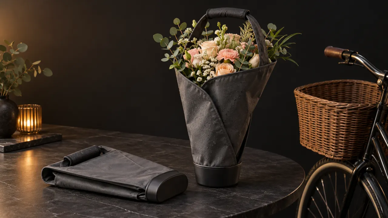 Wiederverwendbare Blumen-Transporthüllen